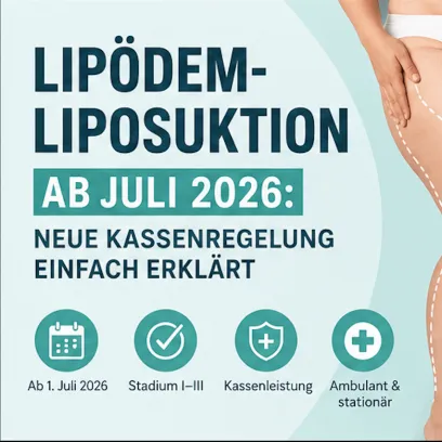 Lipödem-Liposuktion ab Juli 2026: Neue Kassenregelung einfach erklärt